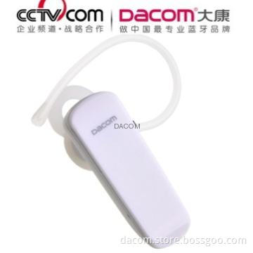 white mono bluetooth headset with A2DP for SAMSUNG